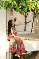 Printed - Lawn - 3pc - D137 - Berry